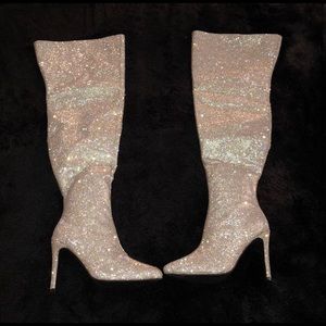 Dollskill Publicity Stunt Thigh High Boots